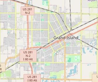 Area schools map